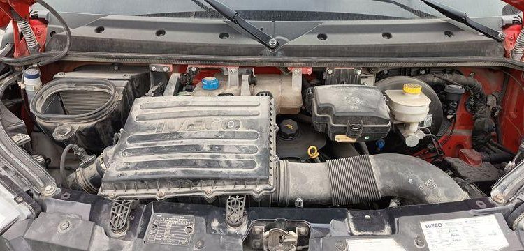 IVECO 35C12 BENNE SIMPLE CABINE COFFRE  EV-958-JS
