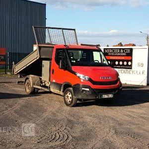 IVECO 35C12 – BENNE SIMPLE CABINE COFFRE  EX-796-LV