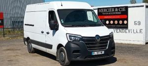 RENAULT MASTER 3 TRACTION FOURGON 2,3 DCI 16V 136 CV – DIESEL – 66745 KMS – ANNEE 2019 BLANC FL-397-NK