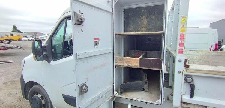 RENAULT MASTER 3 PHASE 2 PROPULSION CHASSIS/PLANCHER 2,3DCI 16V ENERGY 163CV AVE BENNE BLANC FM-828-PE