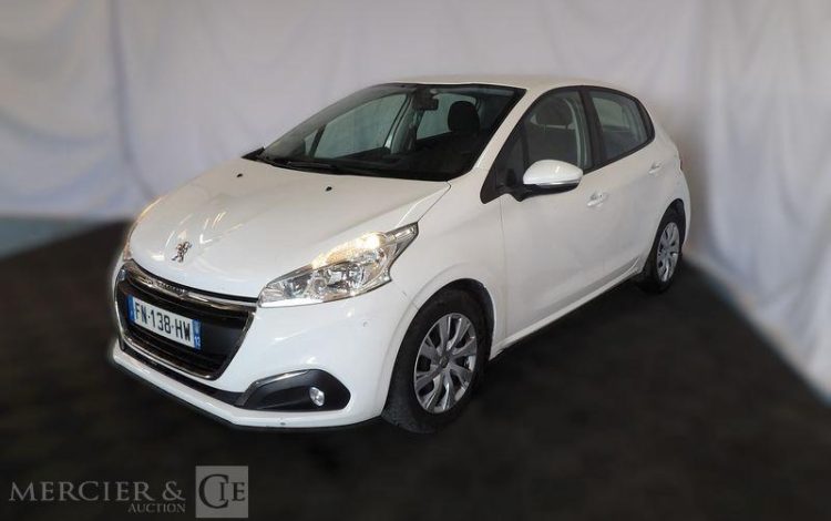 PEUGEOT 208 AFF 100CH BLANC FN-138-HW
