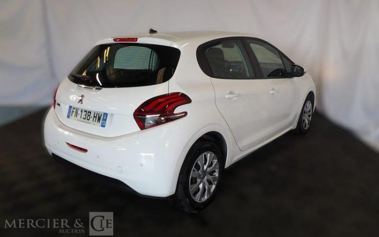 PEUGEOT 208 AFF 100CH BLANC FN-138-HW
