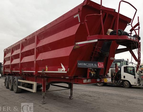 STAS BENNE A FERRAILLE 60M3 3 S300CX 3  ESSIEUX – PTAC : 42 TONNES – ANNEE 2017  GE-110-YZ