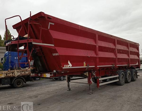 STAS BENNE A FERRAILLE 60M3 3 S300CX 3  ESSIEUX – PTAC : 42 TONNES – ANNEE 2017  GE-110-YZ