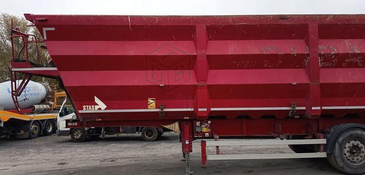 STAS BENNE A FERRAILLE 60M3 3 S300CX 3  ESSIEUX – PTAC : 42 TONNES – ANNEE 2017  GE-110-YZ