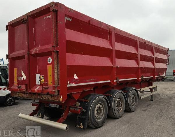 STAS BENNE A FERRAILLE 60M3 3 S300CX 3  ESSIEUX – PTAC : 42 TONNES – ANNEE 2017  GE-110-YZ