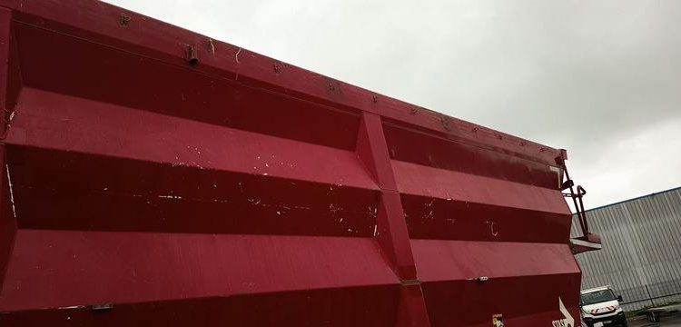 STAS BENNE A FERRAILLE 60M3 3 S300CX 3  ESSIEUX – PTAC : 42 TONNES – ANNEE 2017  GE-110-YZ