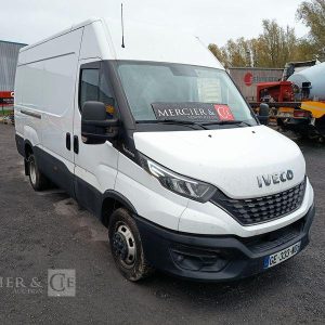IVECO DAILY VI 35C14 2,3D 16V HI-MATIC – DIESEL – 289500 KMS – ANNEE 2022 BLANC GE-333-ND