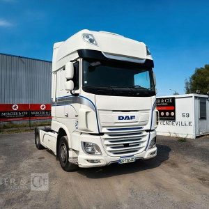 DAF XF 480 FT – PTRA 44 TONNES – DIESEL 457552 KMS – ANNEE 2022 BLANC GG-732-JZ