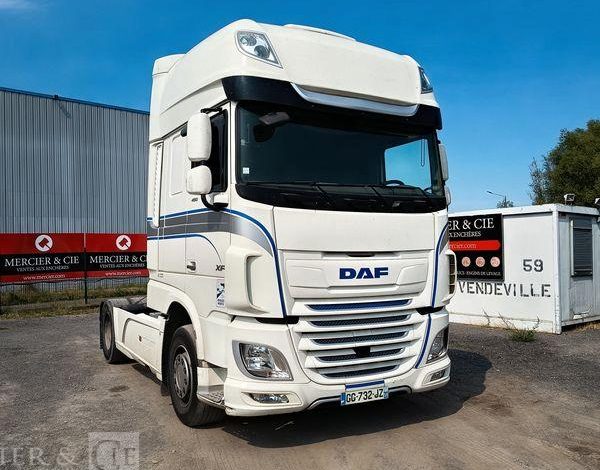 DAF XF 480 FT – PTRA 44 TONNES – DIESEL 457552 KMS – ANNEE 2022 BLANC GG-732-JZ
