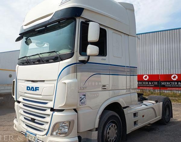 DAF XF 480 FT – PTRA 44 TONNES – DIESEL 457552 KMS – ANNEE 2022 BLANC GG-732-JZ