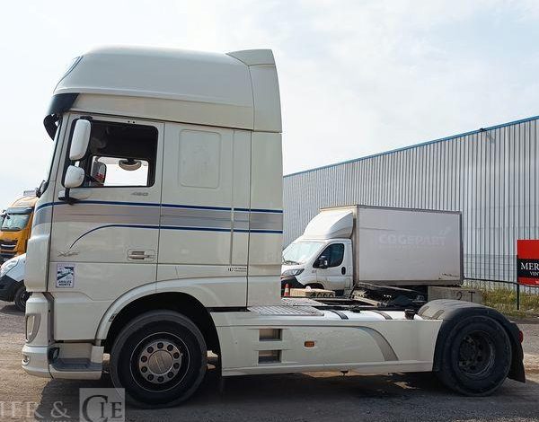 DAF XF 480 FT – PTRA 44 TONNES – DIESEL 457552 KMS – ANNEE 2022 BLANC GG-732-JZ