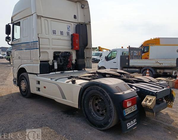 DAF XF 480 FT – PTRA 44 TONNES – DIESEL 457552 KMS – ANNEE 2022 BLANC GG-732-JZ