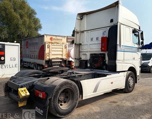 DAF XF 480 FT – PTRA 44 TONNES – DIESEL 457552 KMS – ANNEE 2022 BLANC GG-732-JZ