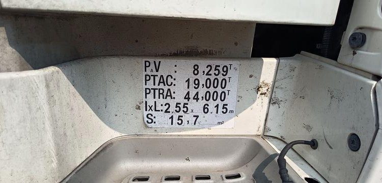 DAF XF 480 FT – PTRA 44 TONNES – DIESEL 457552 KMS – ANNEE 2022 BLANC GG-732-JZ