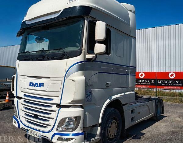 DAF XF 480 FT PTRA 44 TONNES – DIESEL – 478790 KMS – ANNEE 2022 BLANC GJ-500-AA