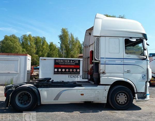 DAF XF 480 FT PTRA 44 TONNES – DIESEL – 478790 KMS – ANNEE 2022 BLANC GJ-500-AA