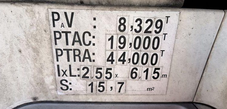 DAF XF 480 FT PTRA 44 TONNES – DIESEL – 478790 KMS – ANNEE 2022 BLANC GJ-500-AA