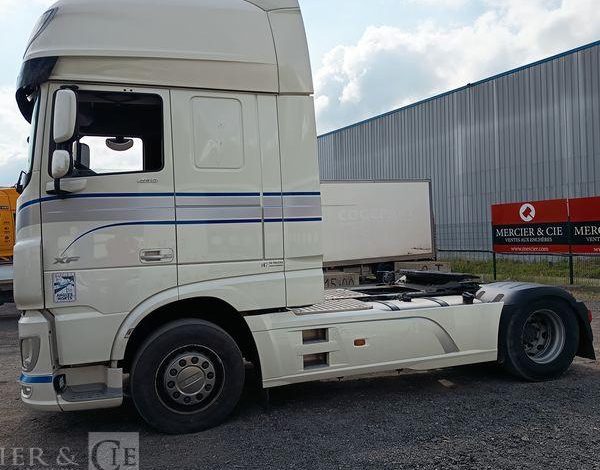 DAF XF 480 FT – PTRA 44 TONNES – DIESEL – 446670 KMS – ANNEE 2022 BLANC GJ-517-AA