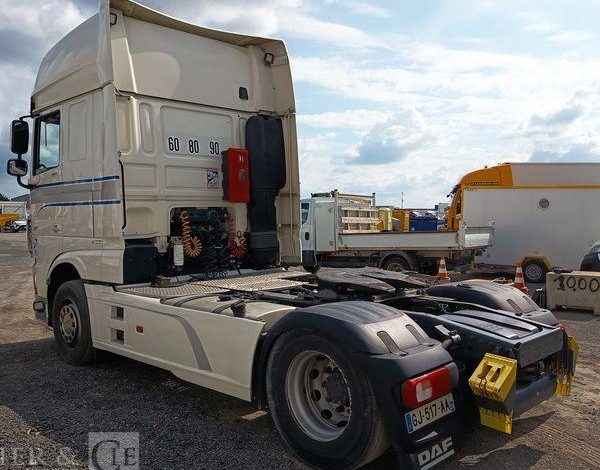 DAF XF 480 FT – PTRA 44 TONNES – DIESEL – 446670 KMS – ANNEE 2022 BLANC GJ-517-AA