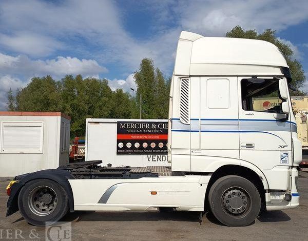 DAF XF 480 FT – PTRA 44 TONNES – DIESEL – 446670 KMS – ANNEE 2022 BLANC GJ-517-AA