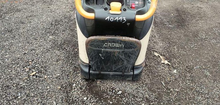 CROWN TRANSPALETTE ELECTRIQUE AUTOPORTE WT3040 – CAPACITE NOMINALE : 2 TONNES – 2396 H  10113