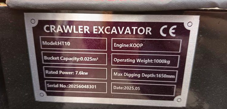 HIGHTOP MICROPELLE HT10 SUR CHENILLES DIESEL 1T – ANNEE 2025 – MATERIEL NEUF  1273HT