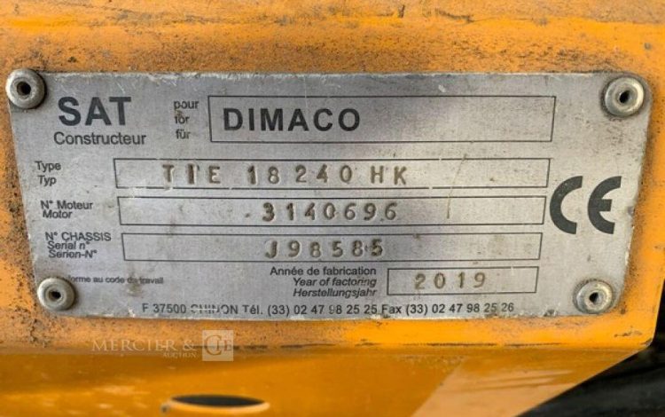 DIMACO TIE 18240 HK  NHP010055