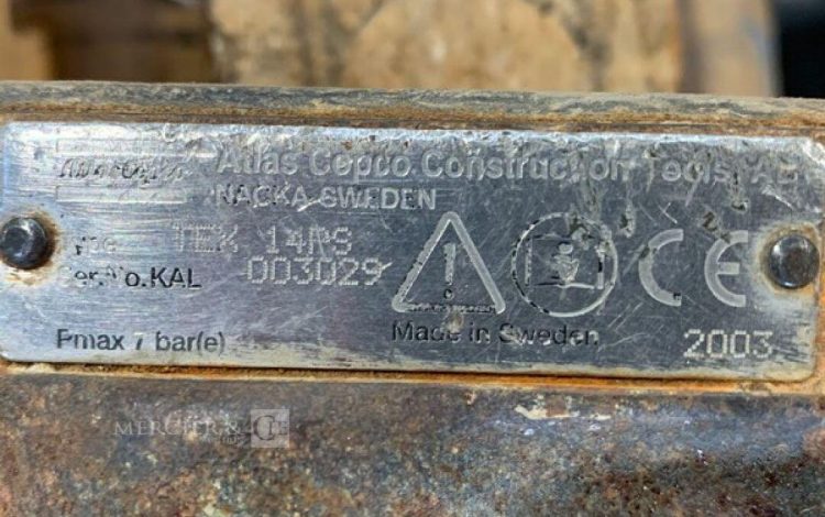 ATLAS COPCO TEX14PS  PIQ760202