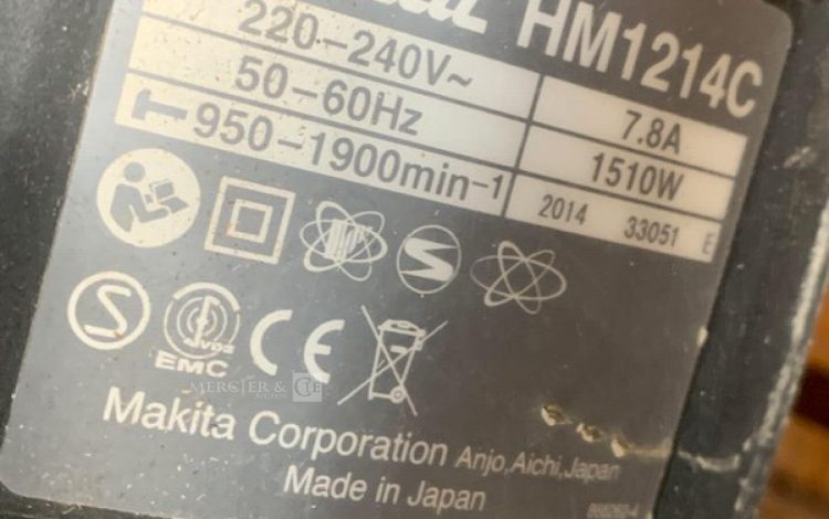 MAKITA HM1214C  PIQ010192