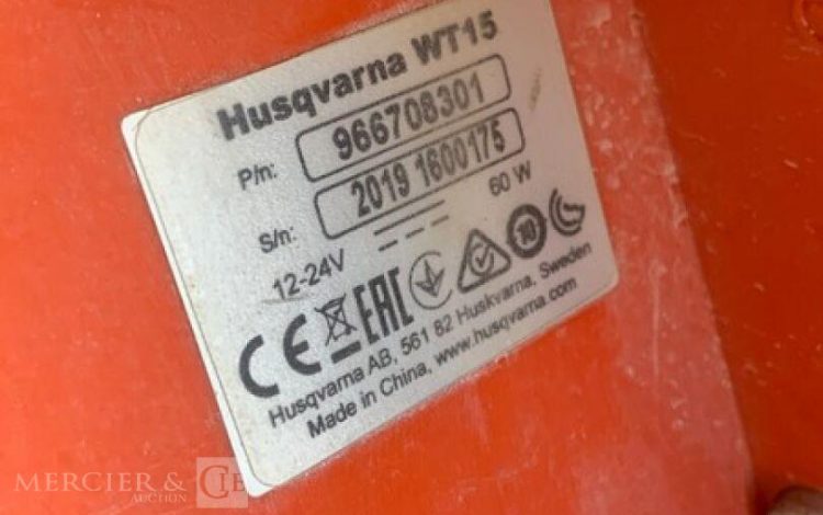 HUSQVARNA WT15  TAN011237