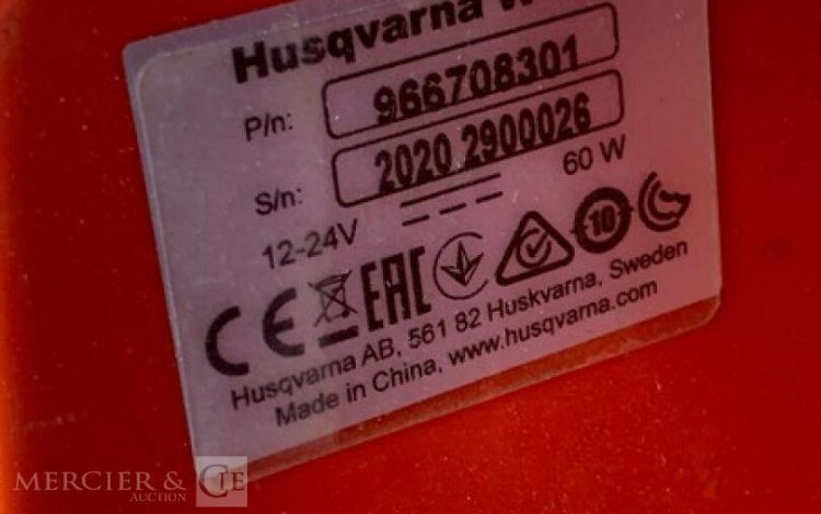 HUSQVARNA WT15  TAN011428