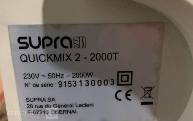 SUPRA QUICKMIX 2 2000T  C20012520