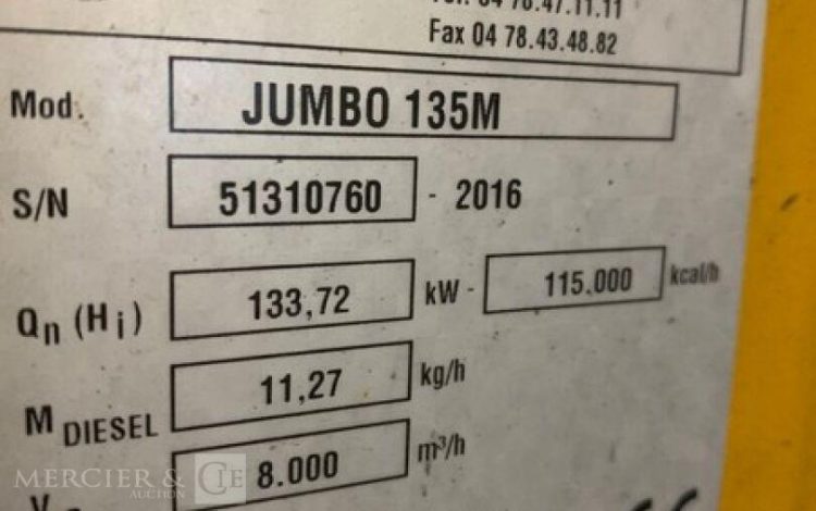 SOVELOR JUMBO 135M  CID010091