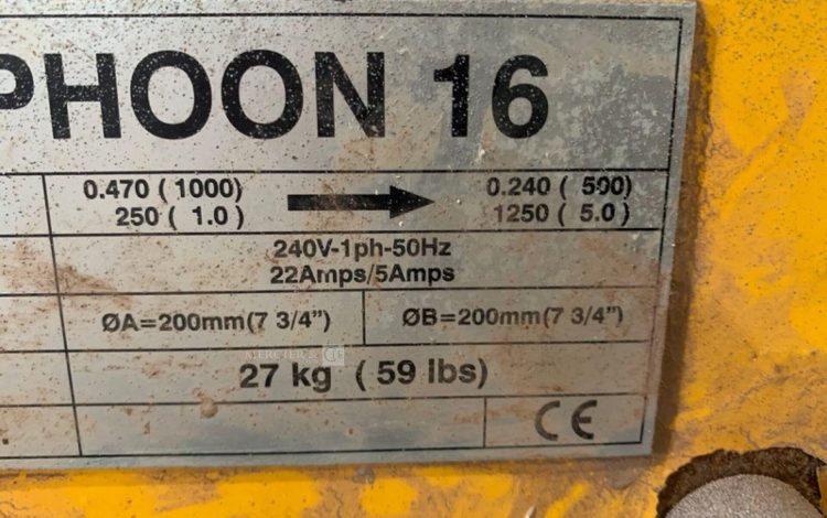 CALOREX TYPHOON 16  SOU010713