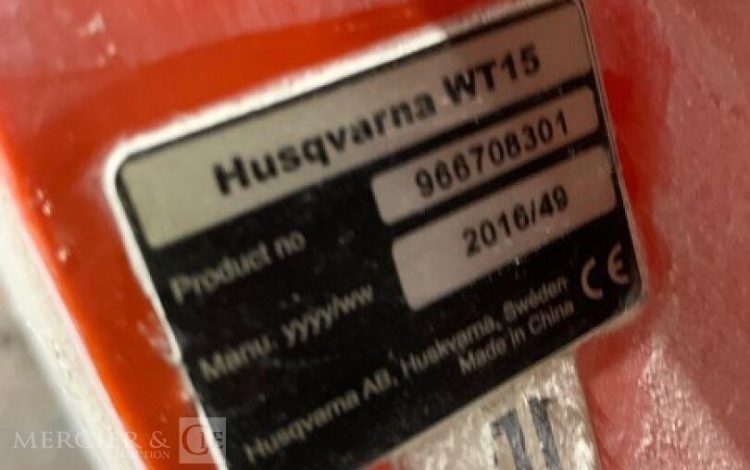 HUSQVARNA WT15  TAN010752