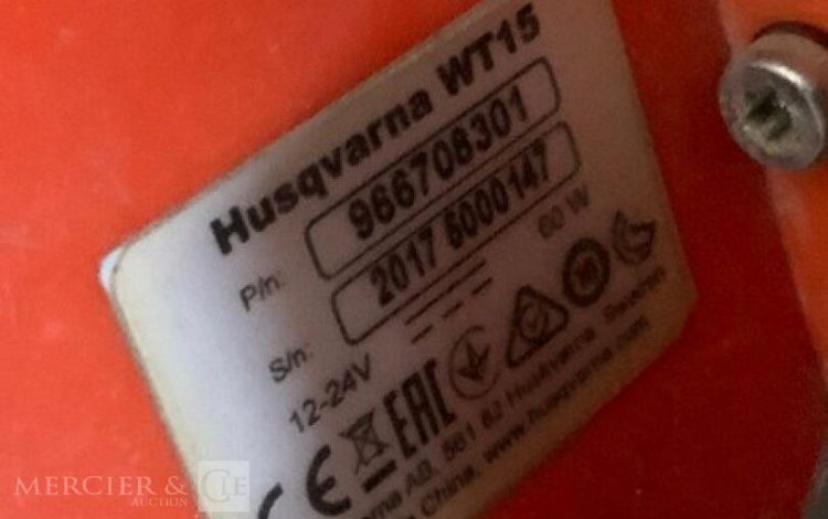 HUSQVARNA WT15  TAN010917