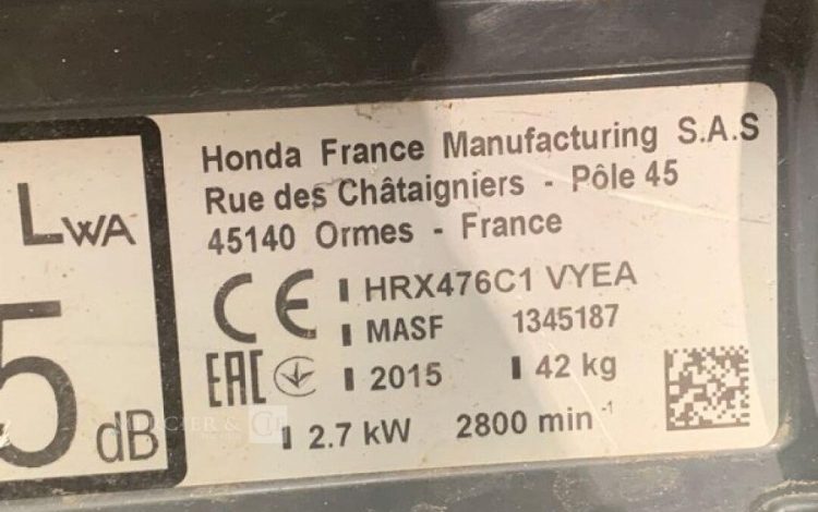 HONDA HRX476C1  TON010584