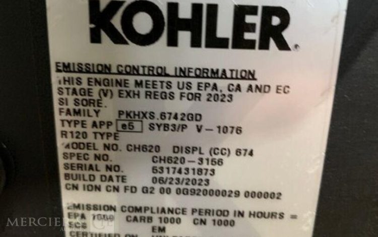 KOHLER CH620-3156  DIV000270