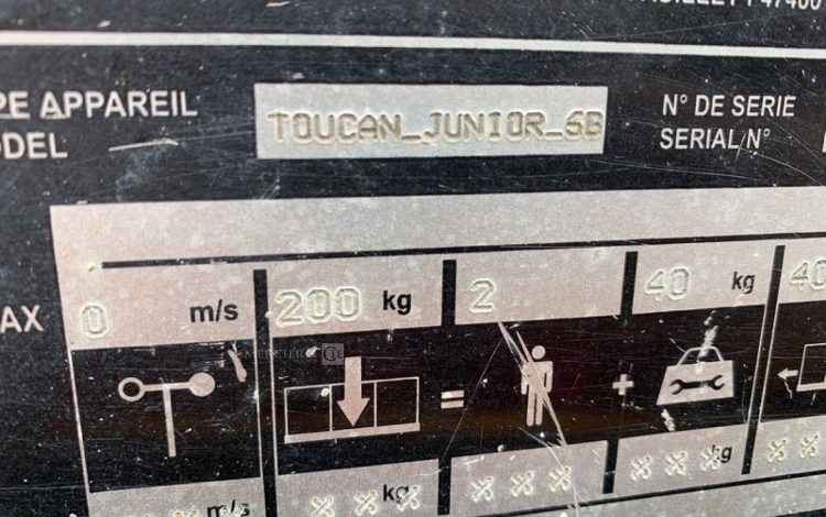 JLG TOUCAN JUNIOR 6B  ELE010206