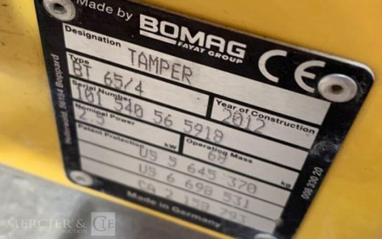 BOMAG BT65/4  PIL010765
