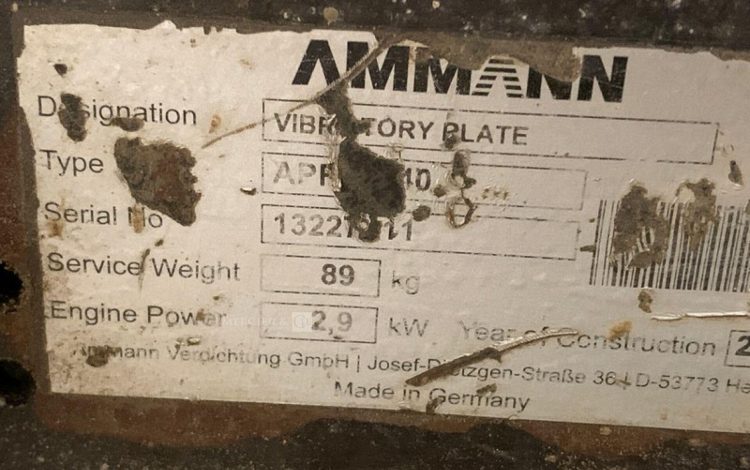 AMMANN APF12  PLA011745