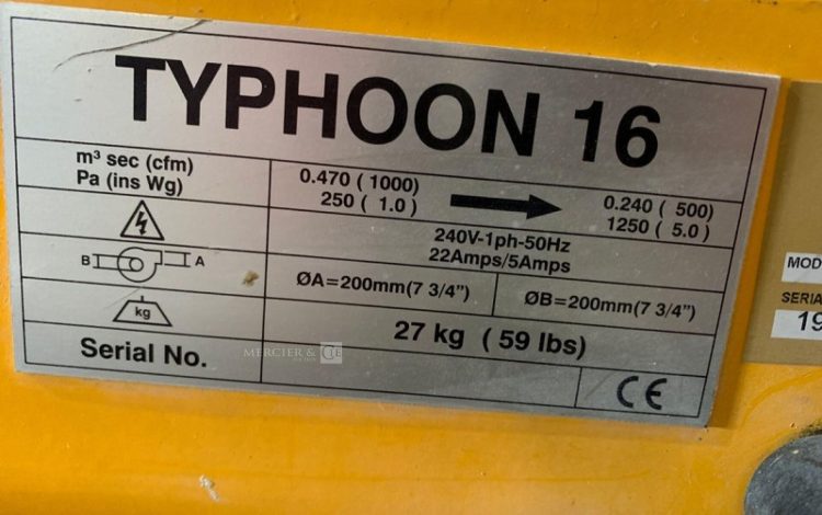 CALOREX TYPHOON 16  SOU010257