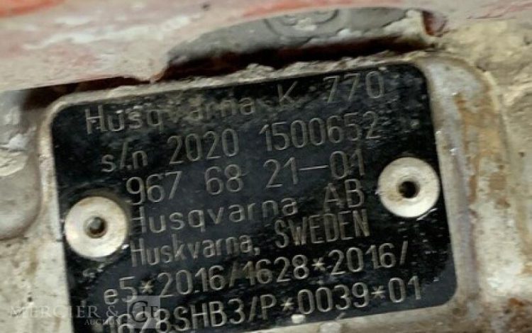HUSQVARNA K770  TRO012136