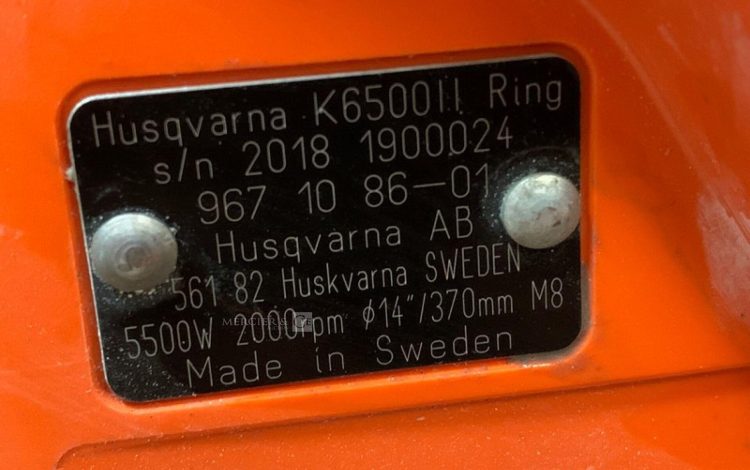 HUSQVARNA K6500II  TRO010147