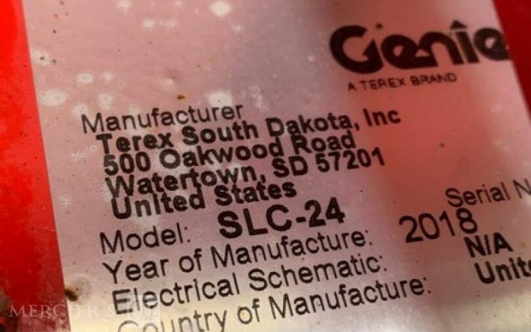 GENIE SLC-24  13MAM92025