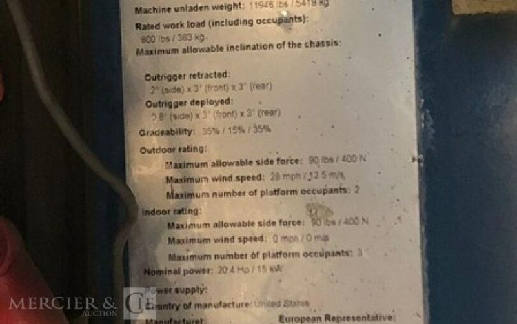 GENIE GS-4069DC  C14EGT007