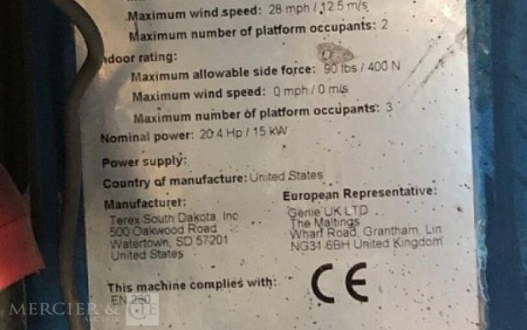 GENIE GS-4069DC  C14EGT007