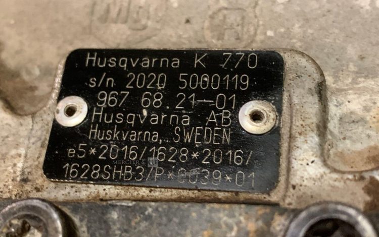 HUSQVARNA K770  11MAM92025