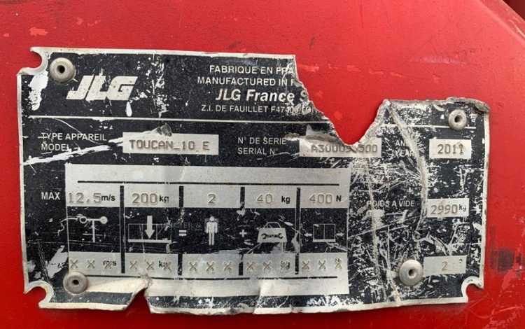 JLG TOUCAN 10E  49070945